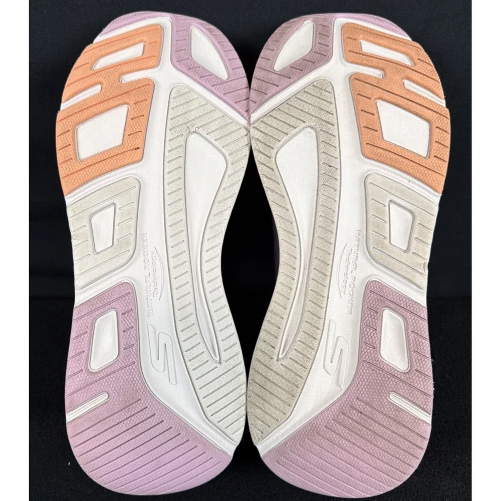 Skechers GORUN Max Cushioning Sneakers Purple Fade Mauve MVE WMNS 9.5 Copper